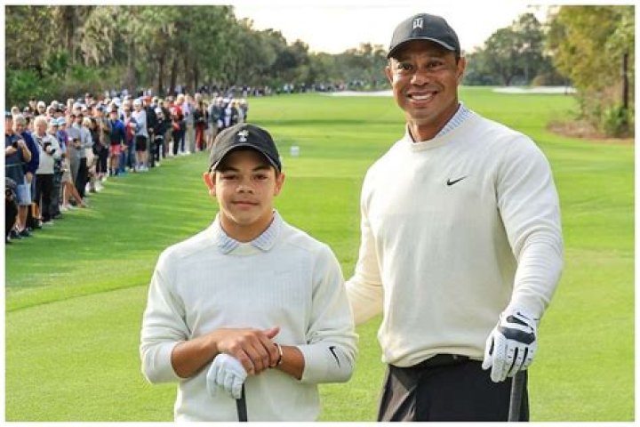 Charlie Axel Woods | Father Tiger Woods